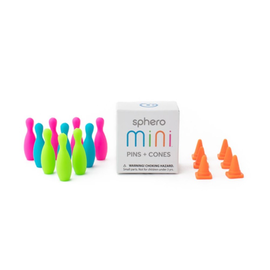 Products Sphero | Sphero Mini Robot Ball Pins & Cones Accessory Pack